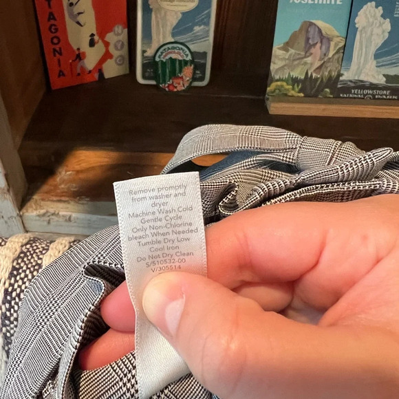 Athleta women’s plaid Skyline pant I size 4 - Picture 10 of 11